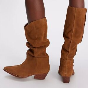 Free People - FP Collection - Sway Low Slouch Boots - Size 11/ 41